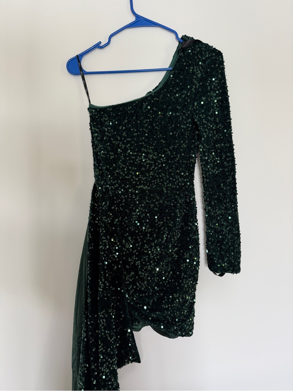 Club L London Emerald Green Sequin Dress